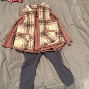 3 piece girls outfit